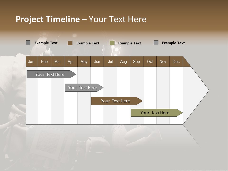Sunset View Cosmonaut PowerPoint Template