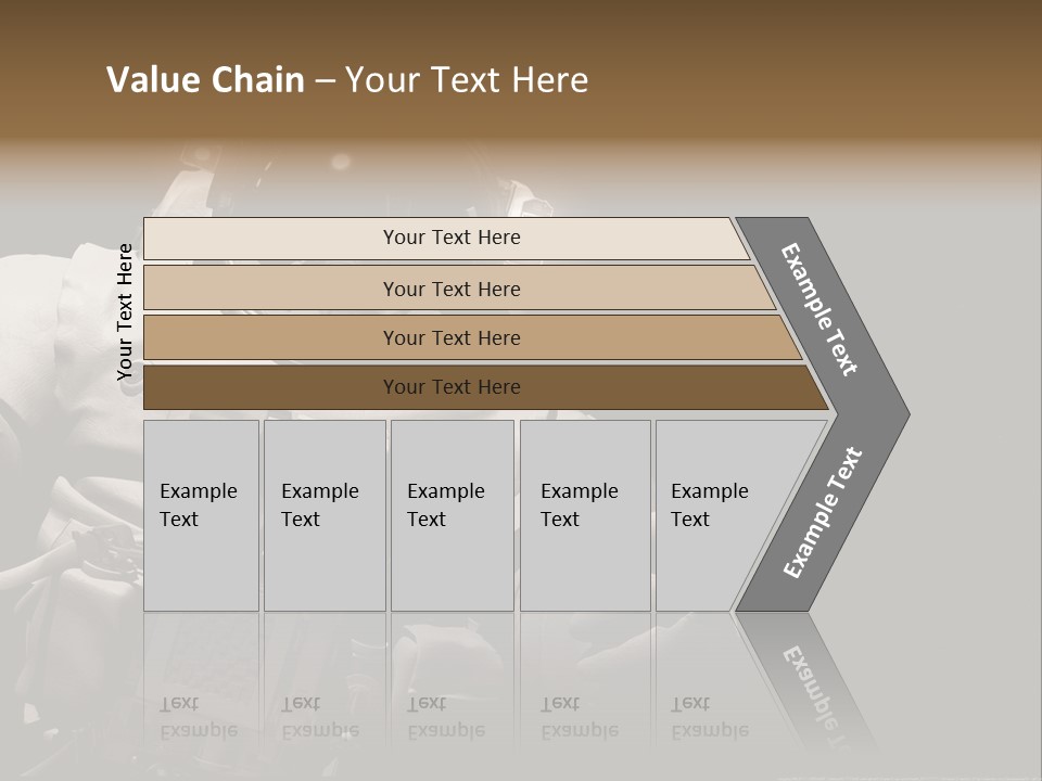 Sunset View Cosmonaut PowerPoint Template