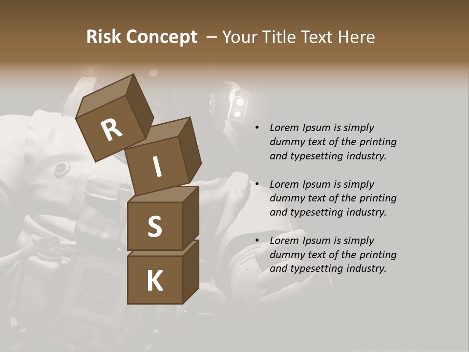 Sunset View Cosmonaut PowerPoint Template