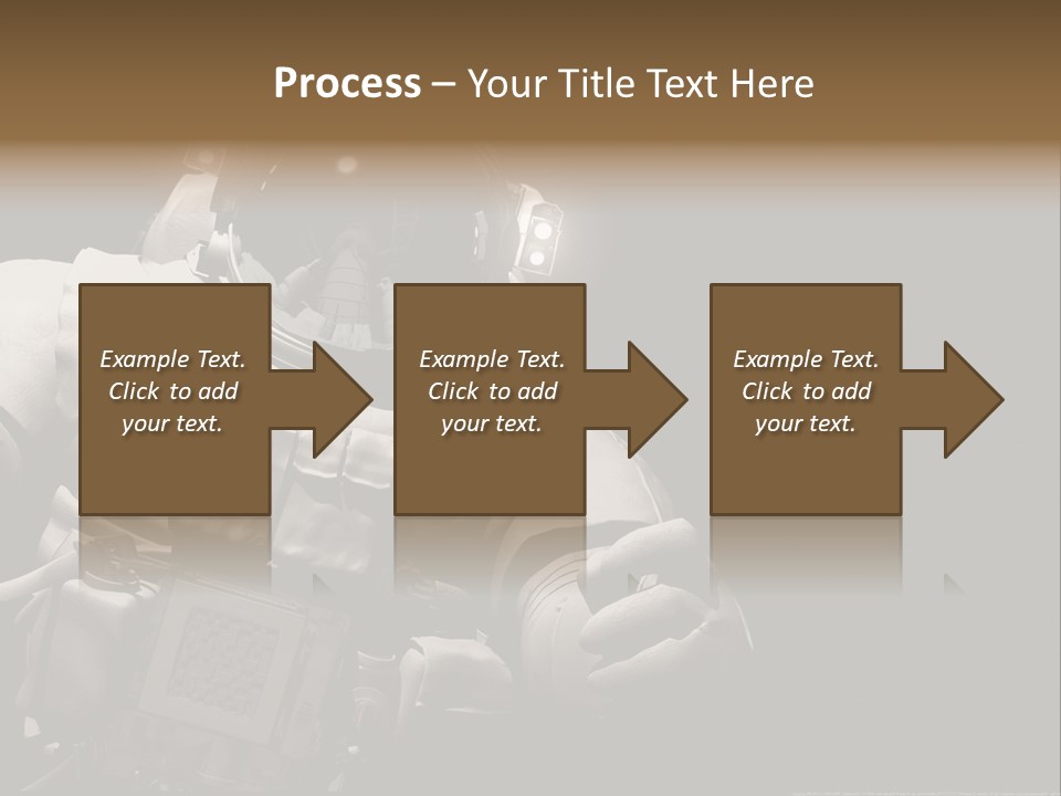 Sunset View Cosmonaut PowerPoint Template