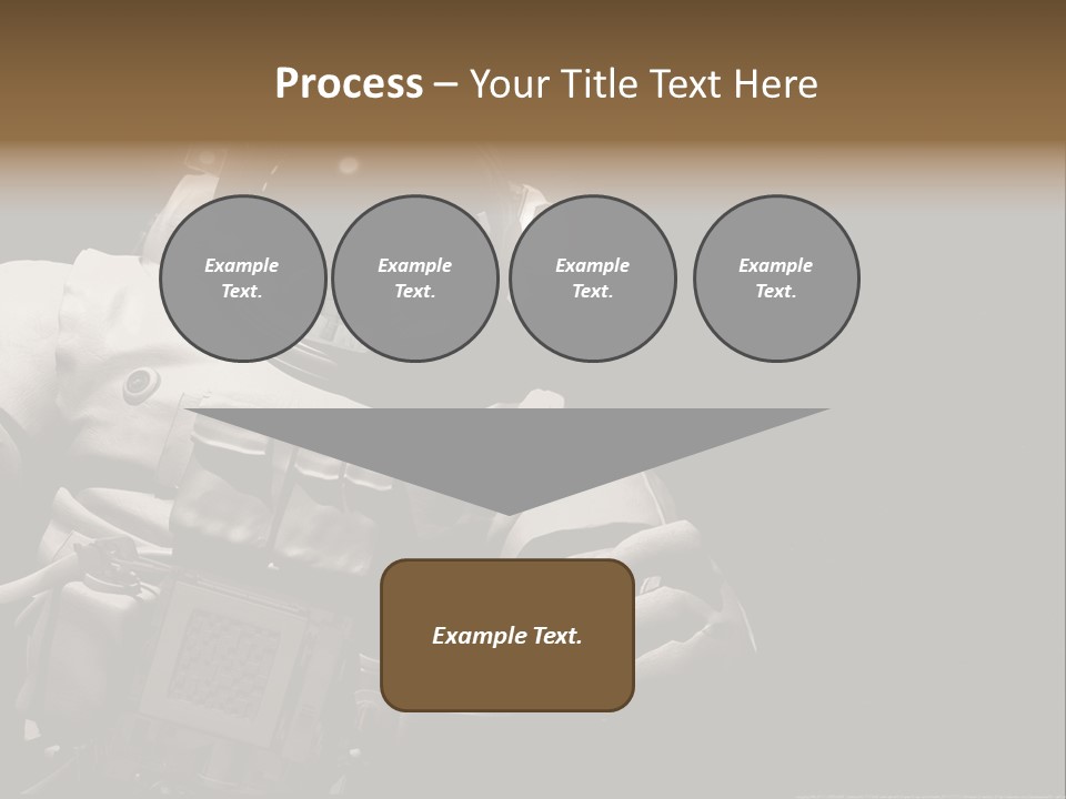 Sunset View Cosmonaut PowerPoint Template