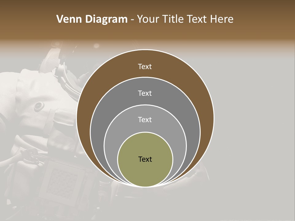Sunset View Cosmonaut PowerPoint Template