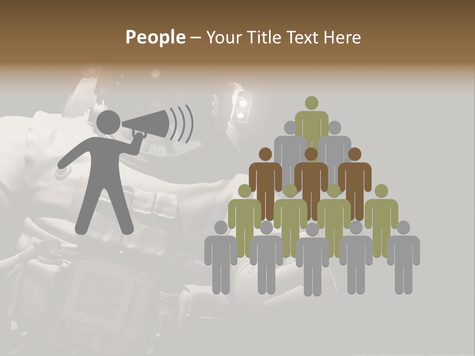 Sunset View Cosmonaut PowerPoint Template