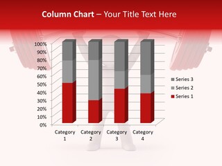 Cartoon Muscle Lifting PowerPoint Template