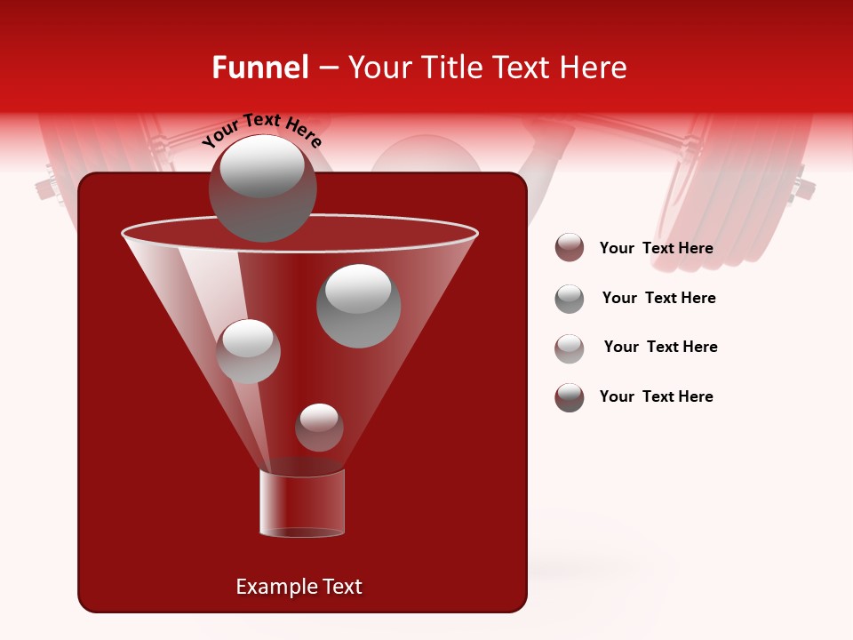 Cartoon Muscle Lifting PowerPoint Template