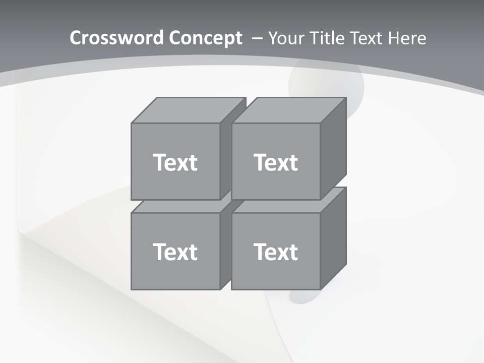 Abstract Cartoon Man PowerPoint Template