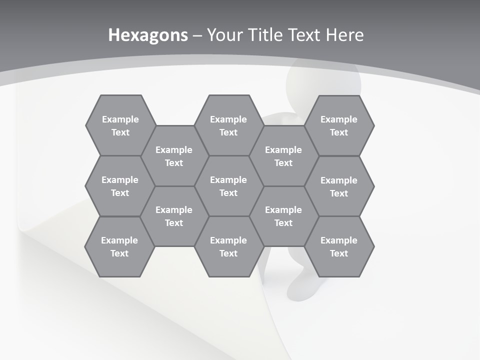 Abstract Cartoon Man PowerPoint Template