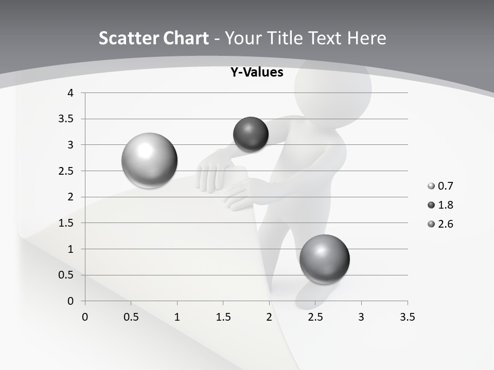 Abstract Cartoon Man PowerPoint Template