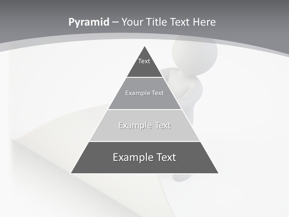 Abstract Cartoon Man PowerPoint Template