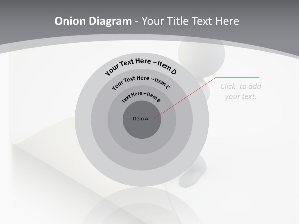 Abstract Cartoon Man PowerPoint Template