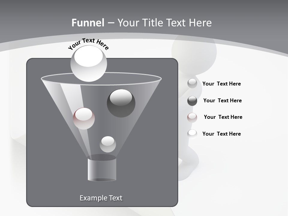 Abstract Cartoon Man PowerPoint Template