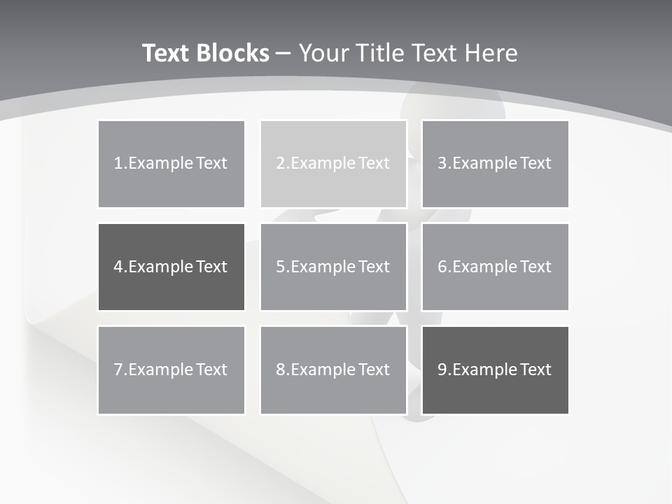 Abstract Cartoon Man PowerPoint Template