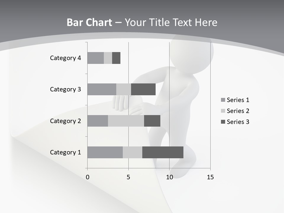 Abstract Cartoon Man PowerPoint Template