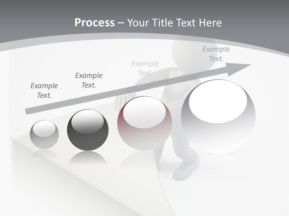 Abstract Cartoon Man PowerPoint Template