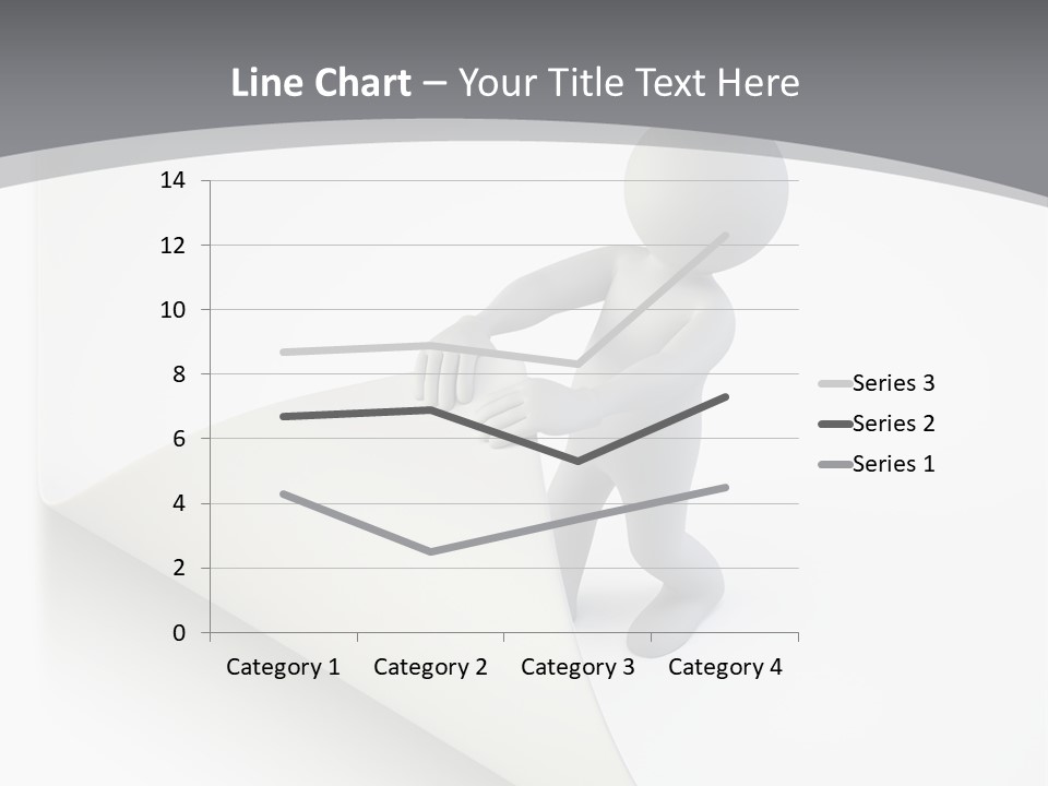 Abstract Cartoon Man PowerPoint Template