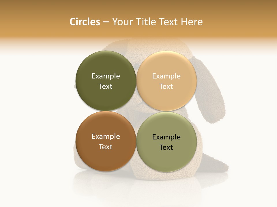 Cute Lovely Pup PowerPoint Template