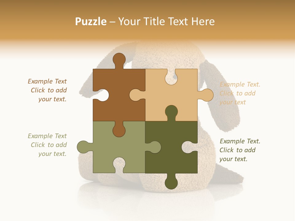 Cute Lovely Pup PowerPoint Template