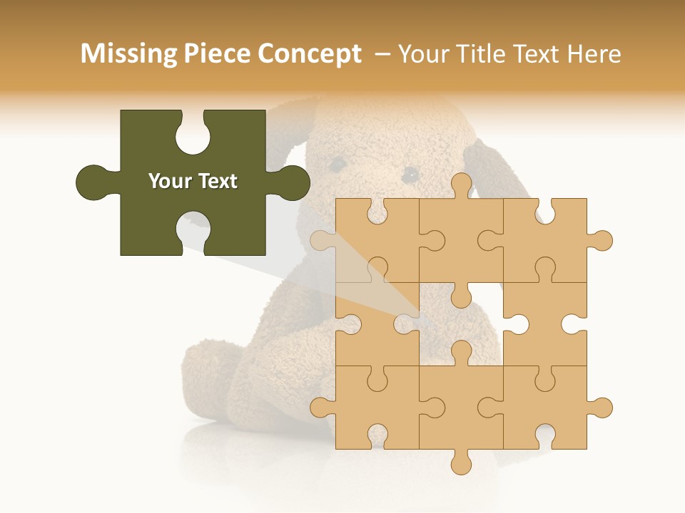 Cute Lovely Pup PowerPoint Template