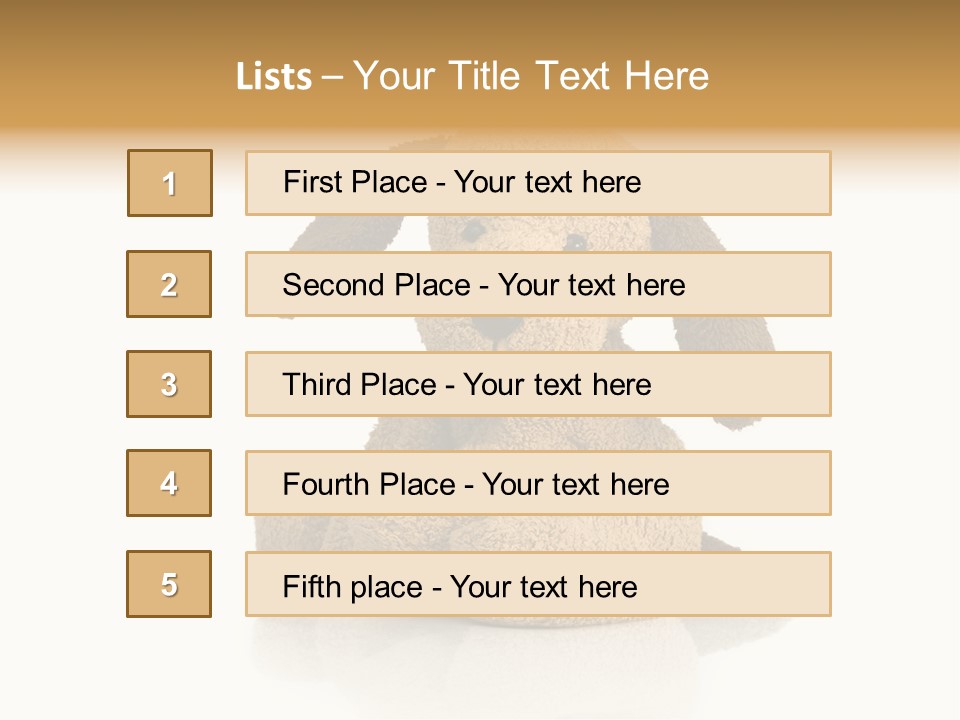 Cute Lovely Pup PowerPoint Template