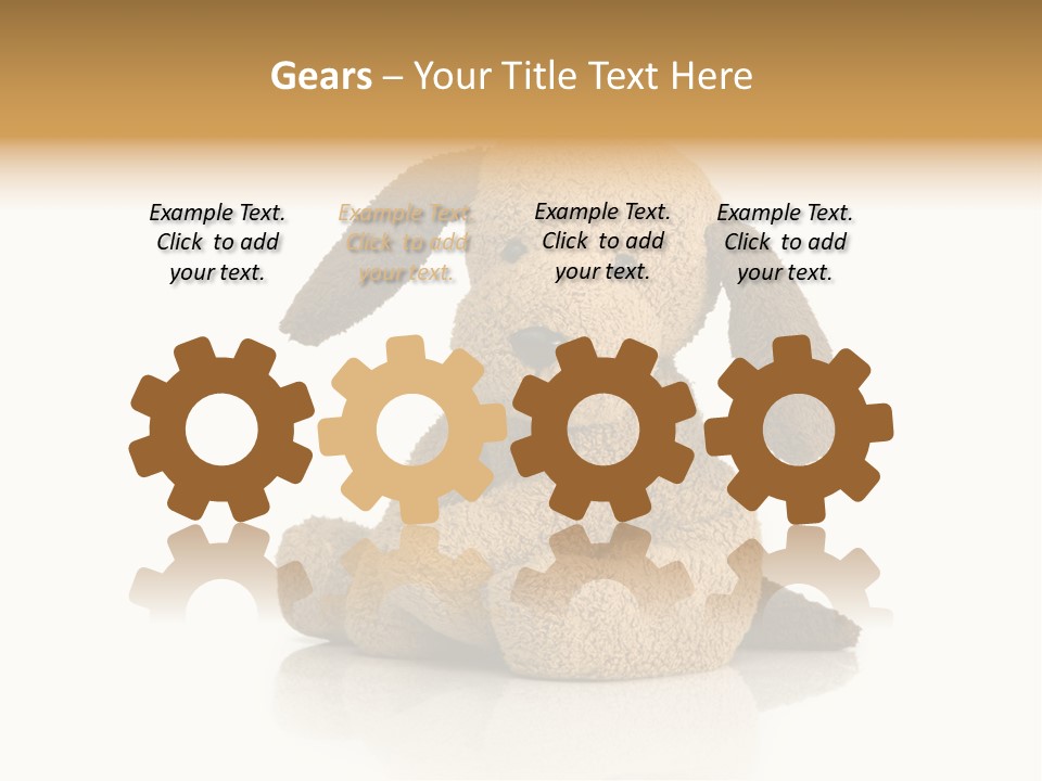 Cute Lovely Pup PowerPoint Template