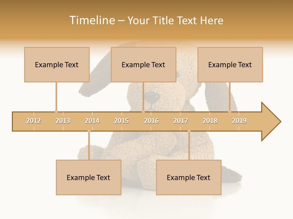 Cute Lovely Pup PowerPoint Template