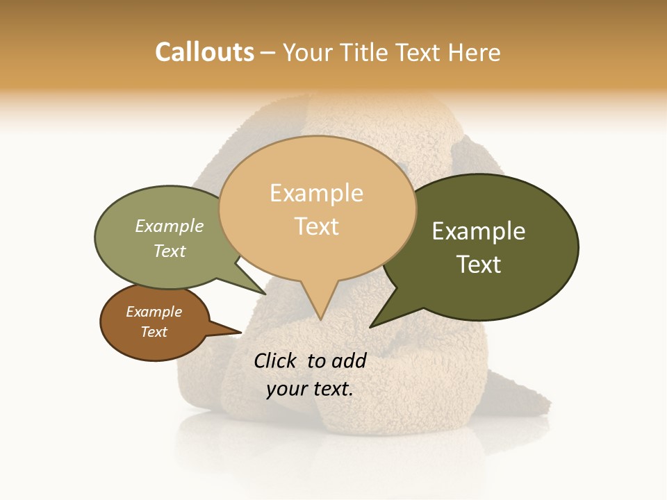 Cute Lovely Pup PowerPoint Template