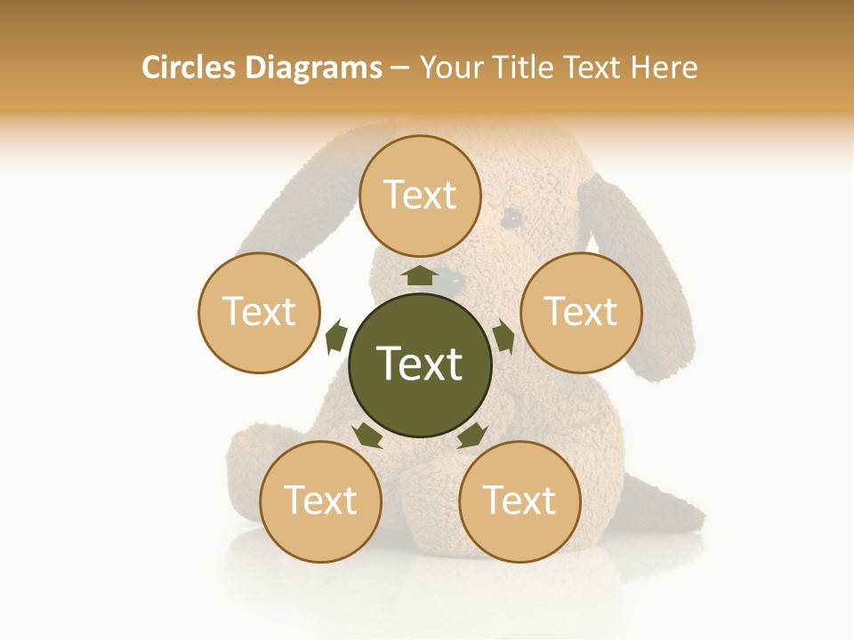 Cute Lovely Pup PowerPoint Template