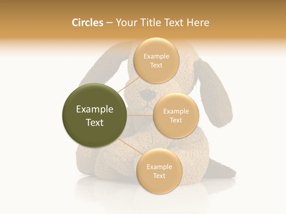 Cute Lovely Pup PowerPoint Template