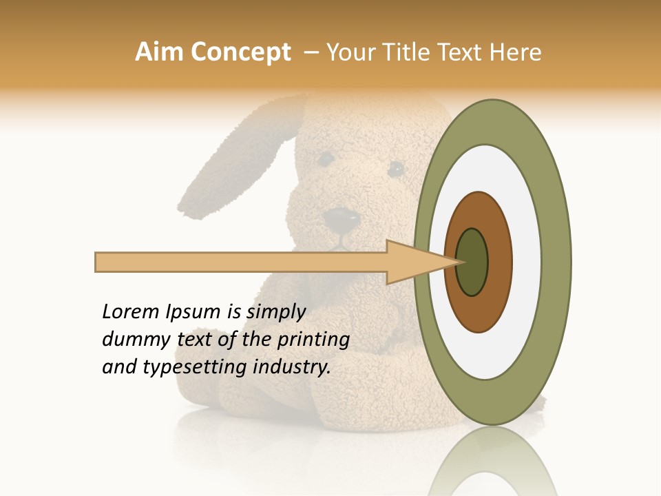 Cute Lovely Pup PowerPoint Template