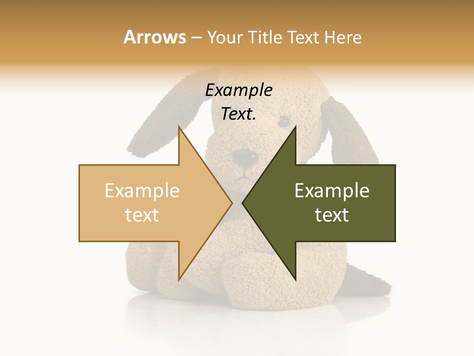 Cute Lovely Pup PowerPoint Template