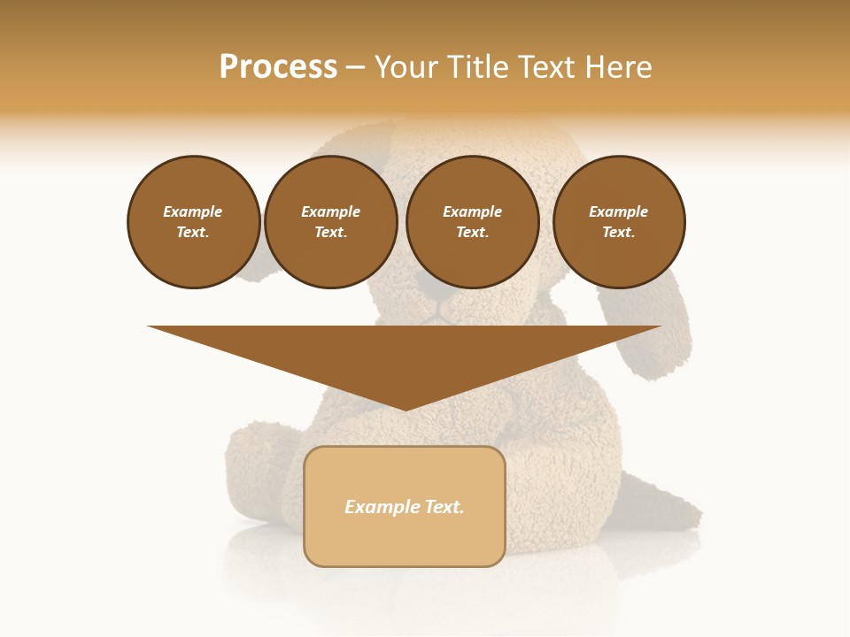 Cute Lovely Pup PowerPoint Template