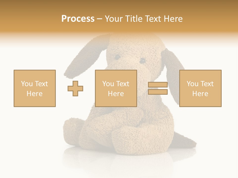 Cute Lovely Pup PowerPoint Template