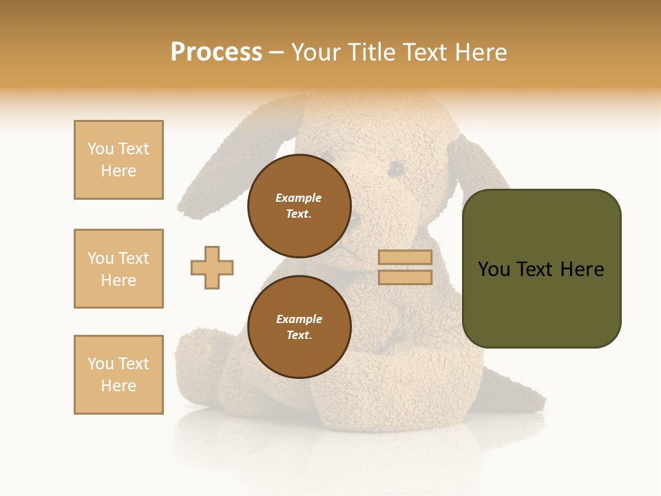 Cute Lovely Pup PowerPoint Template