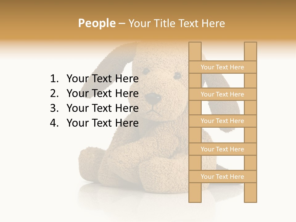 Cute Lovely Pup PowerPoint Template