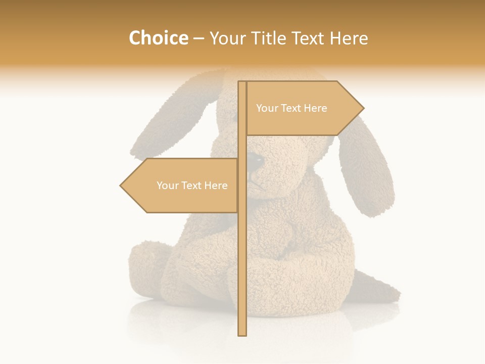 Cute Lovely Pup PowerPoint Template