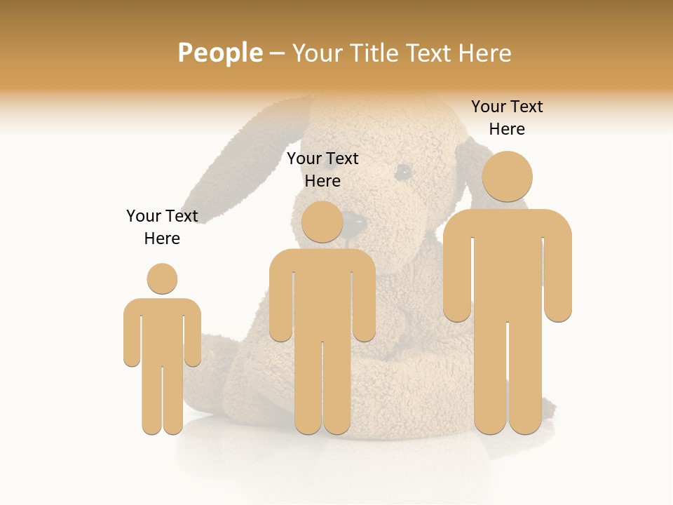 Cute Lovely Pup PowerPoint Template