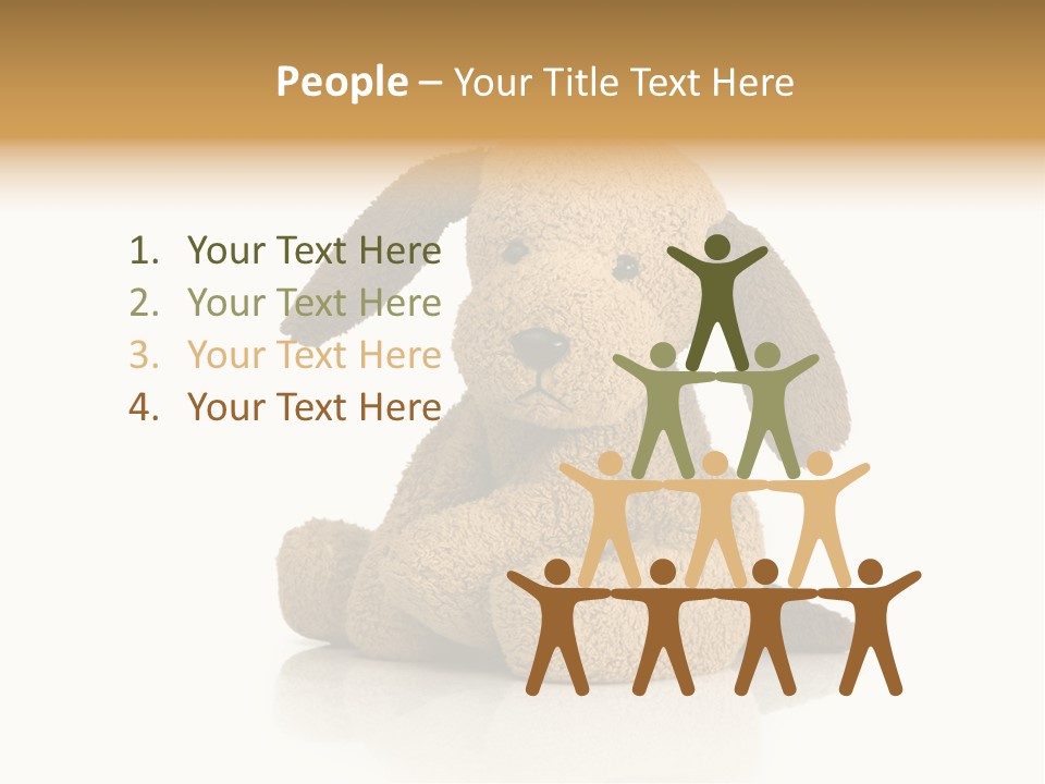 Cute Lovely Pup PowerPoint Template