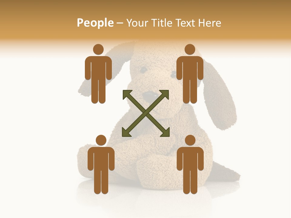 Cute Lovely Pup PowerPoint Template