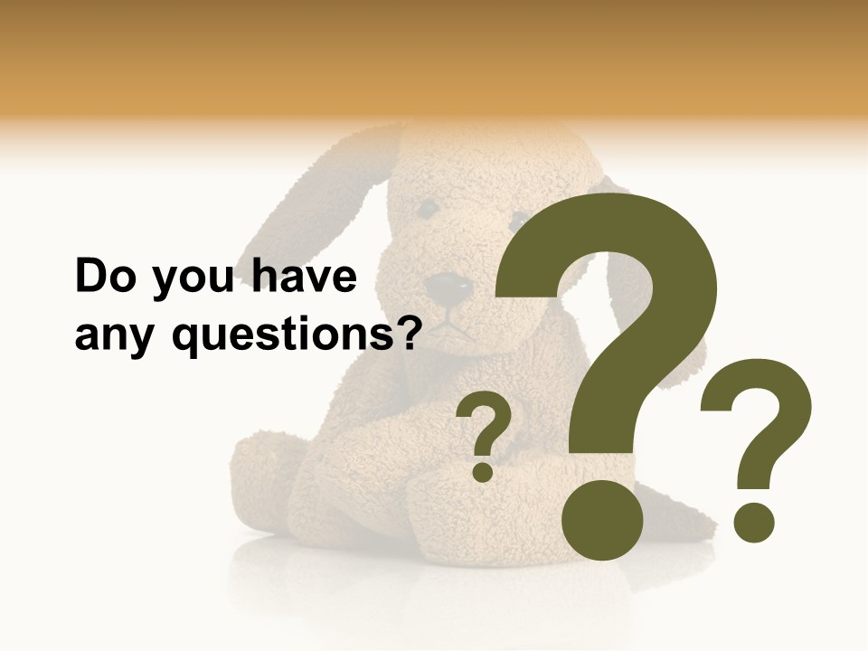 Cute Lovely Pup PowerPoint Template