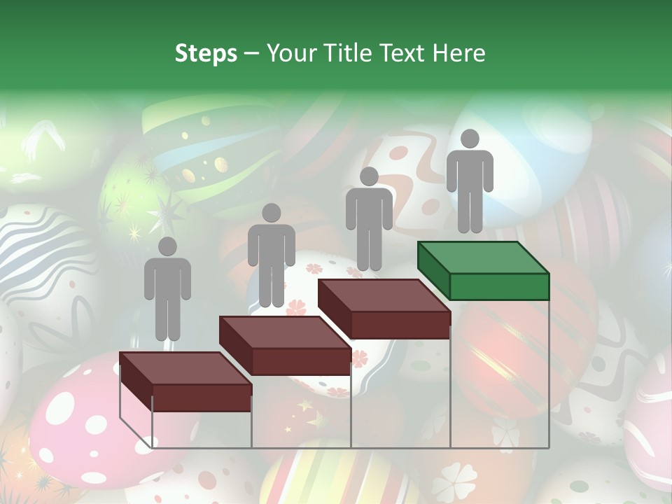 Digitally Generated Image Horizontal Easter PowerPoint Template