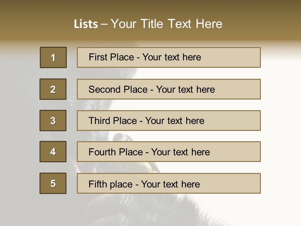 Bird Humanlike Love PowerPoint Template