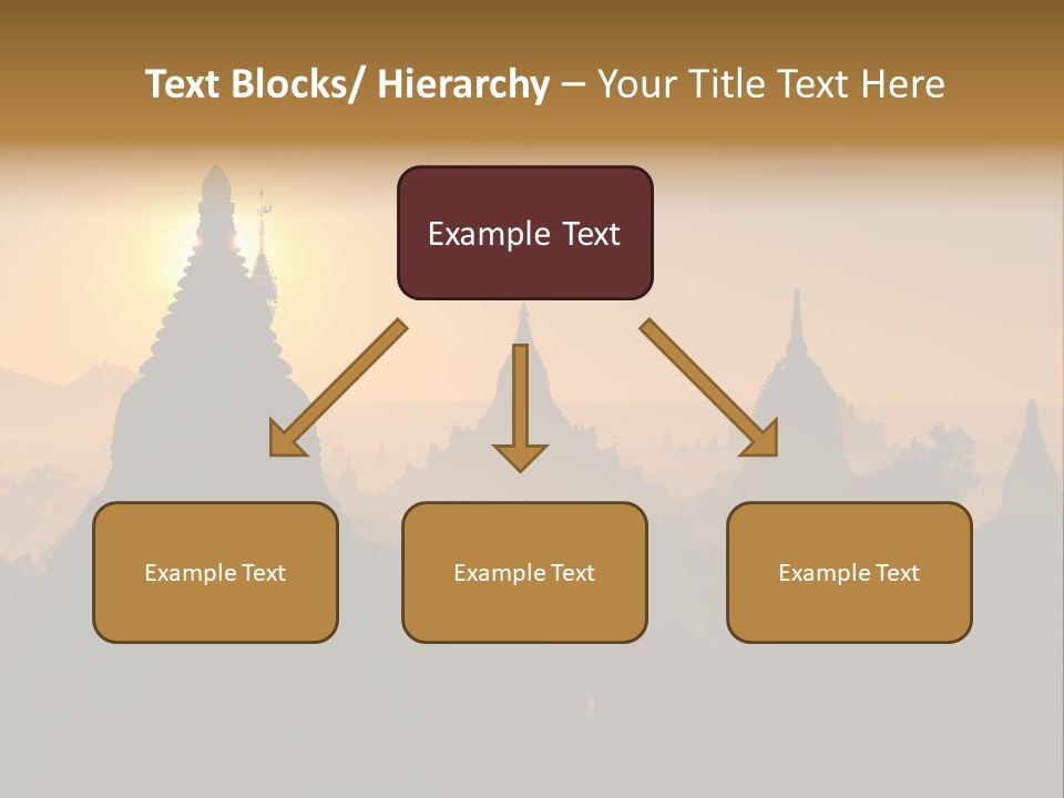 Shrine Landscape Famous PowerPoint Template