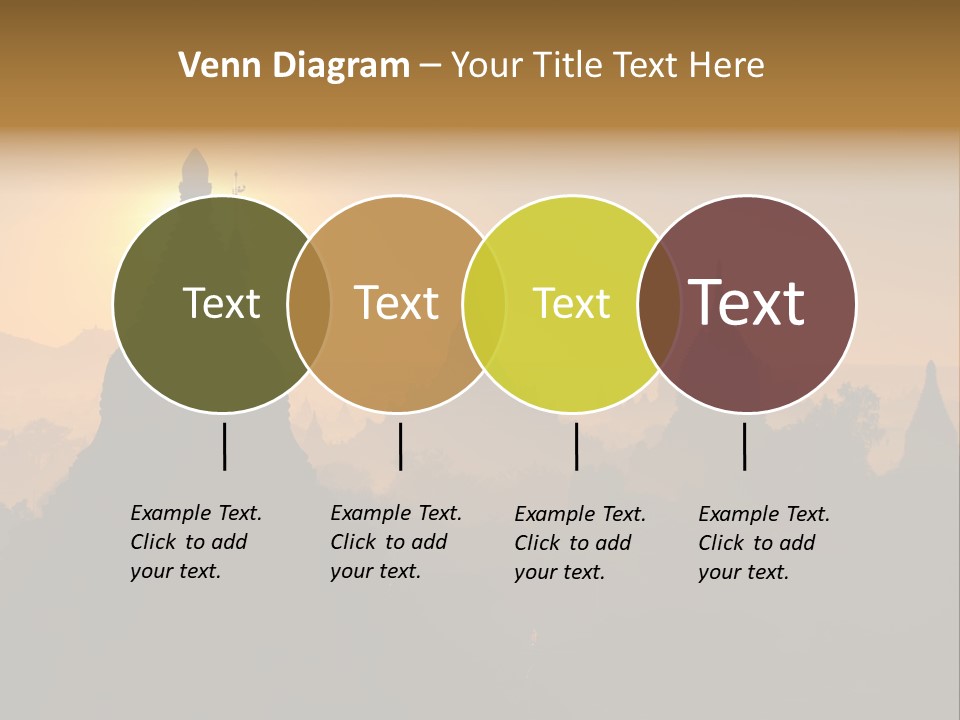 Shrine Landscape Famous PowerPoint Template