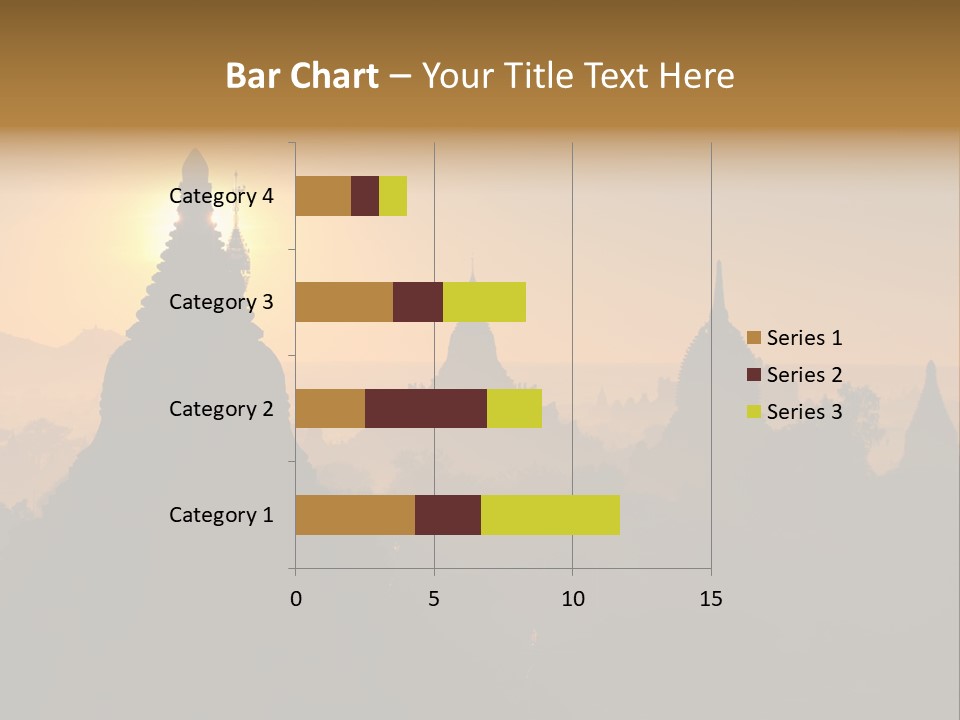 Shrine Landscape Famous PowerPoint Template