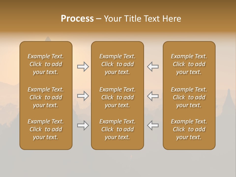 Shrine Landscape Famous PowerPoint Template