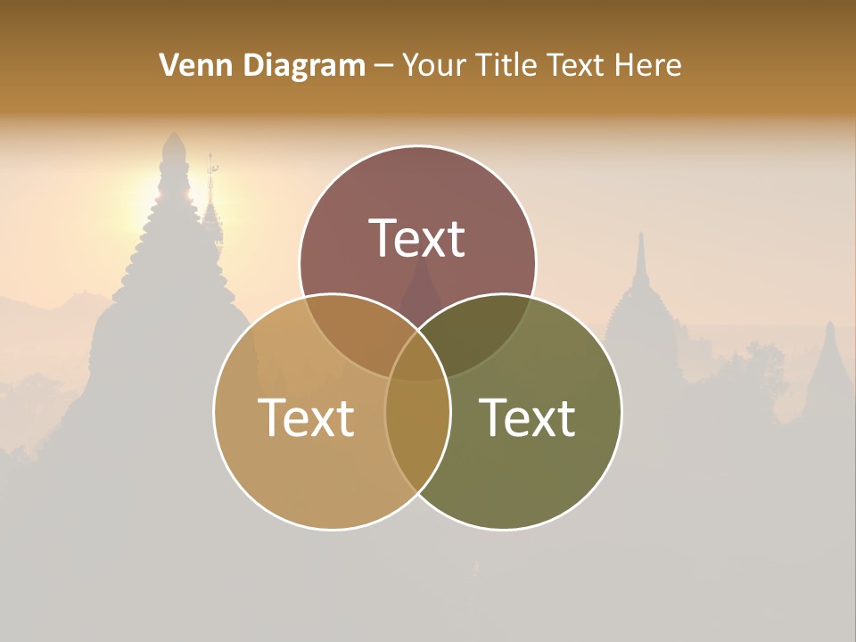 Shrine Landscape Famous PowerPoint Template