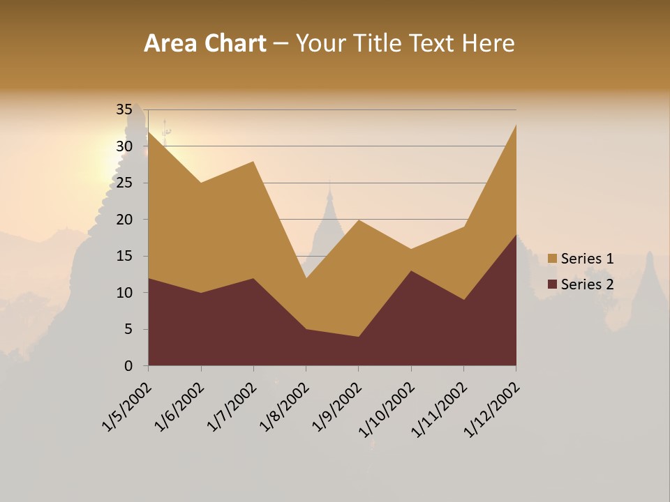 Shrine Landscape Famous PowerPoint Template