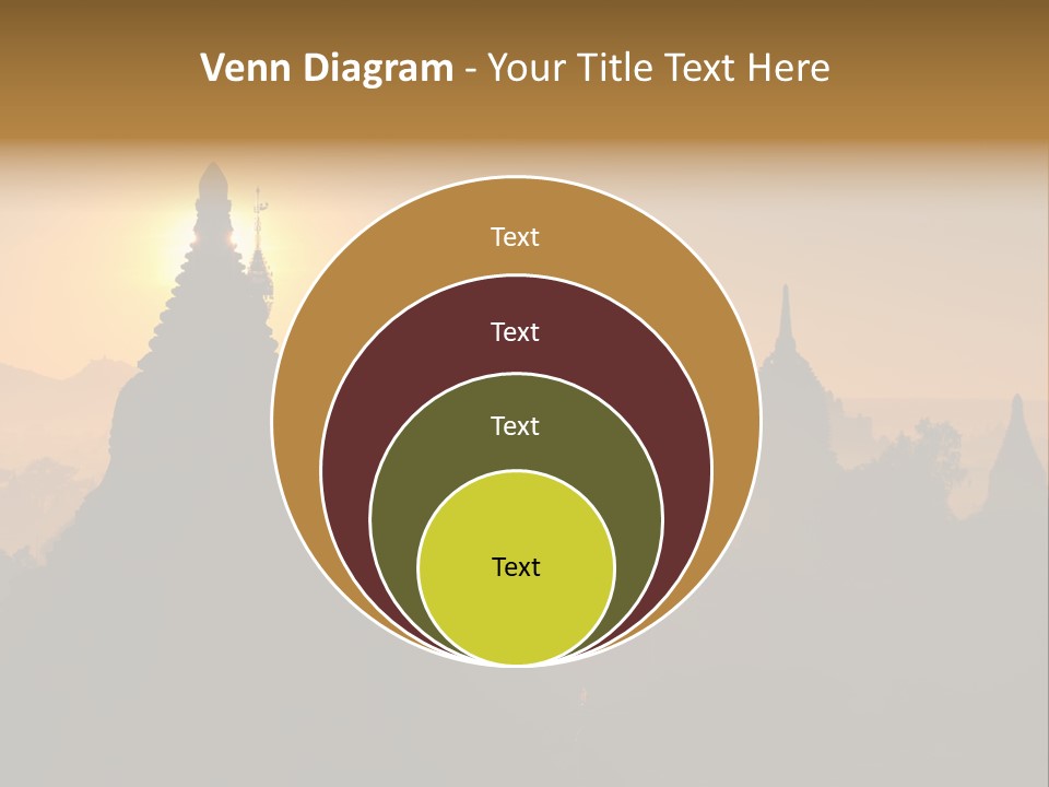 Shrine Landscape Famous PowerPoint Template