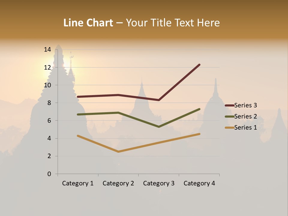 Shrine Landscape Famous PowerPoint Template