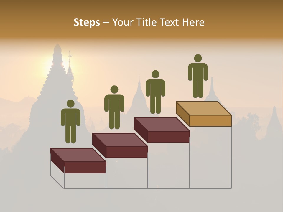 Shrine Landscape Famous PowerPoint Template